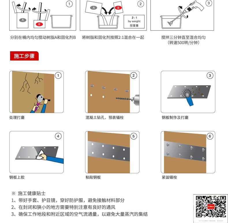 包钢寿宁粘钢加固施工过程